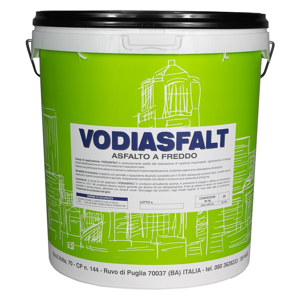 ASFALTO A FREDDO 'VODIASFALT' kg. 10