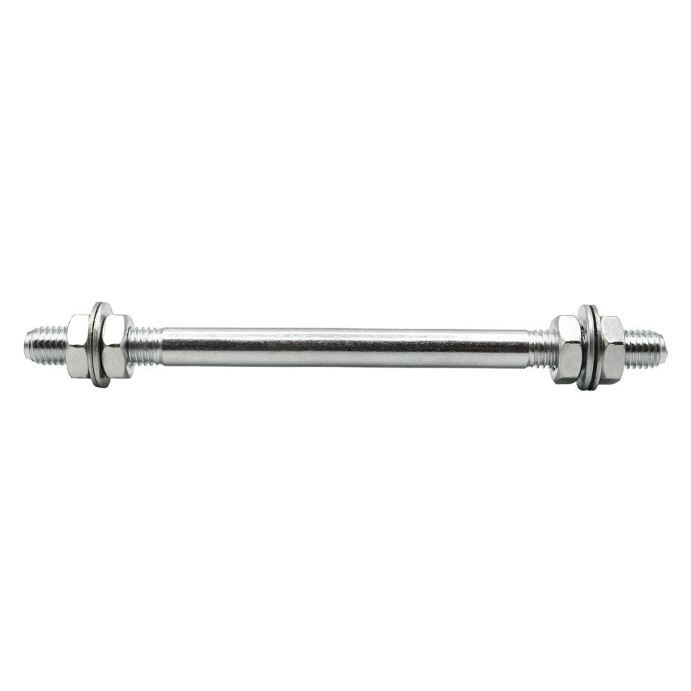 ASSE PER CARRIOLA perno corto - lunghezza 12 cm