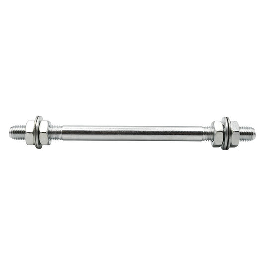 ASSE PER CARRIOLA perno lungo - lunghezza 21 cm