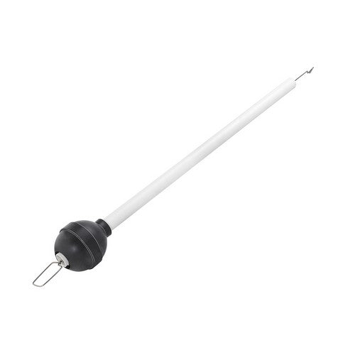 ASTA COMPLETA PER CASSETTA INCASSO CON SFERA Misura: mm 470 lt. 14