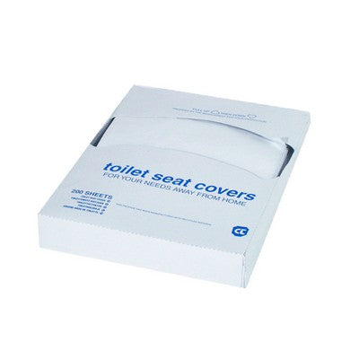 ASTUCCIO DA 200 FOGLI DI CARTA COPRI SEDILE WC Misura: LxHxP: mm 200x260x40