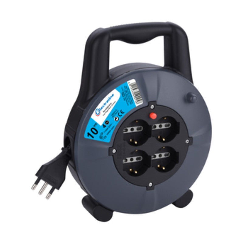 AVVOLGICAVO 10 M SEZ  3X1,5 4BIP SCH+PROT 49026*