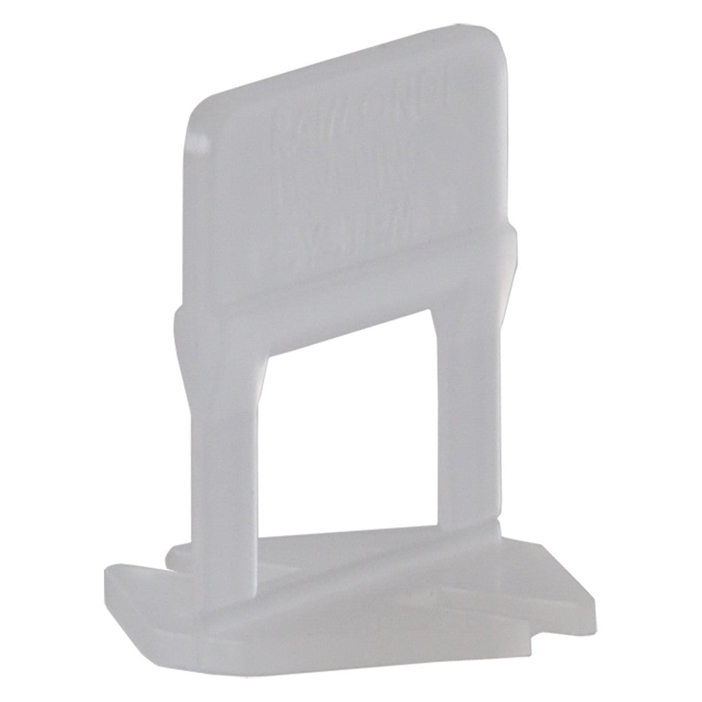 BASE LIVELLANTE CON FERITOIA PER CUNEO H. mm 20 - fuga 1,5 mm - cf. 400 pz
