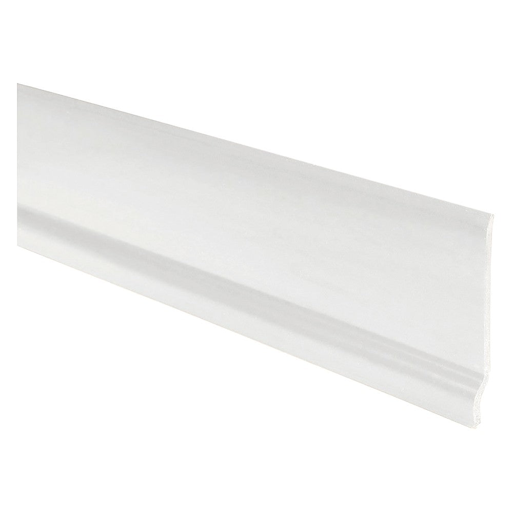 BATTISCOPA RESINA ESPANSA 85x9 mm - bianco