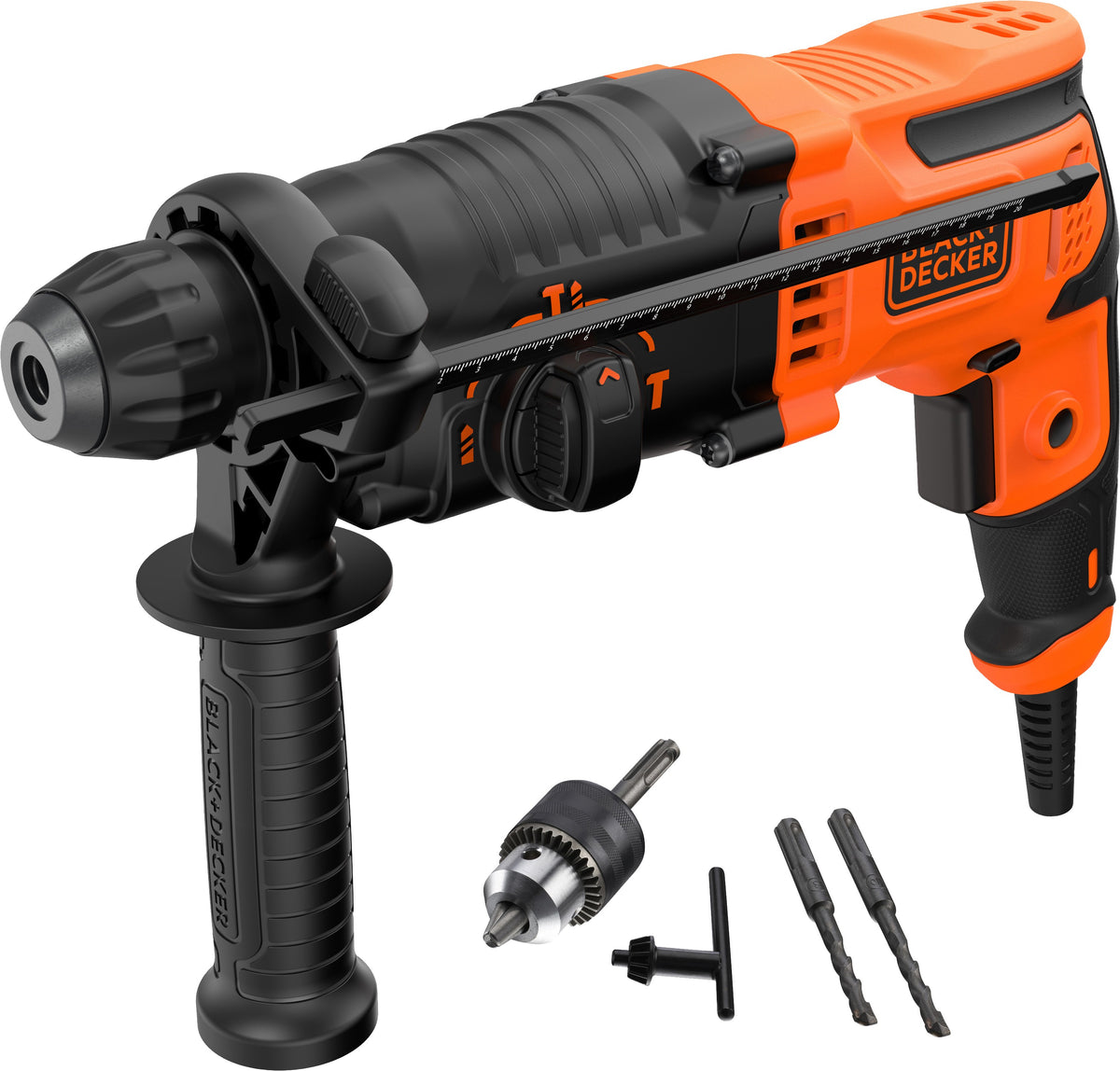 B+D MARTELLO COMBINATO BEHS01-QS 650W SDS+ 1,4J