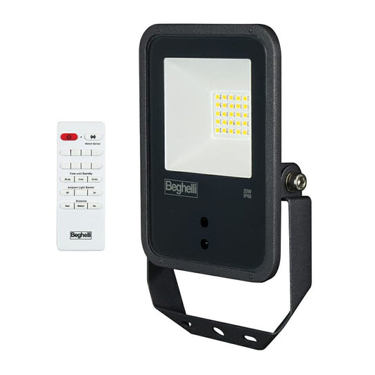 BEGHELLI PROIETTORE LED W20 - DUAL SENSOR C/TELEC