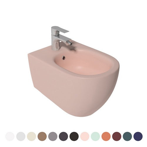 BIDET SOSPESO INFINITY Misura: Er. Rub. Salmone Opaco