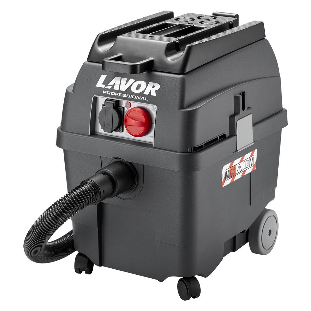 BIDONE ASPIRATUTTO ASPIRALIQUIDI 'PRO WORKER EM' Lt.30 - 1400 W