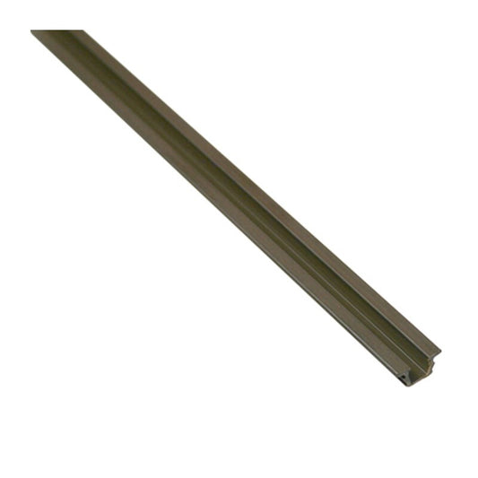 BINARIO IN PLASTICA C 0037 DA 2 M NERO