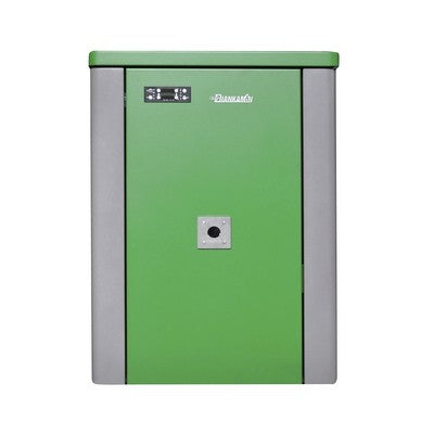 BIOCALDAIA 34KW MOD. ENEA CON PRODUZIONE ACS Misura: 34 kW