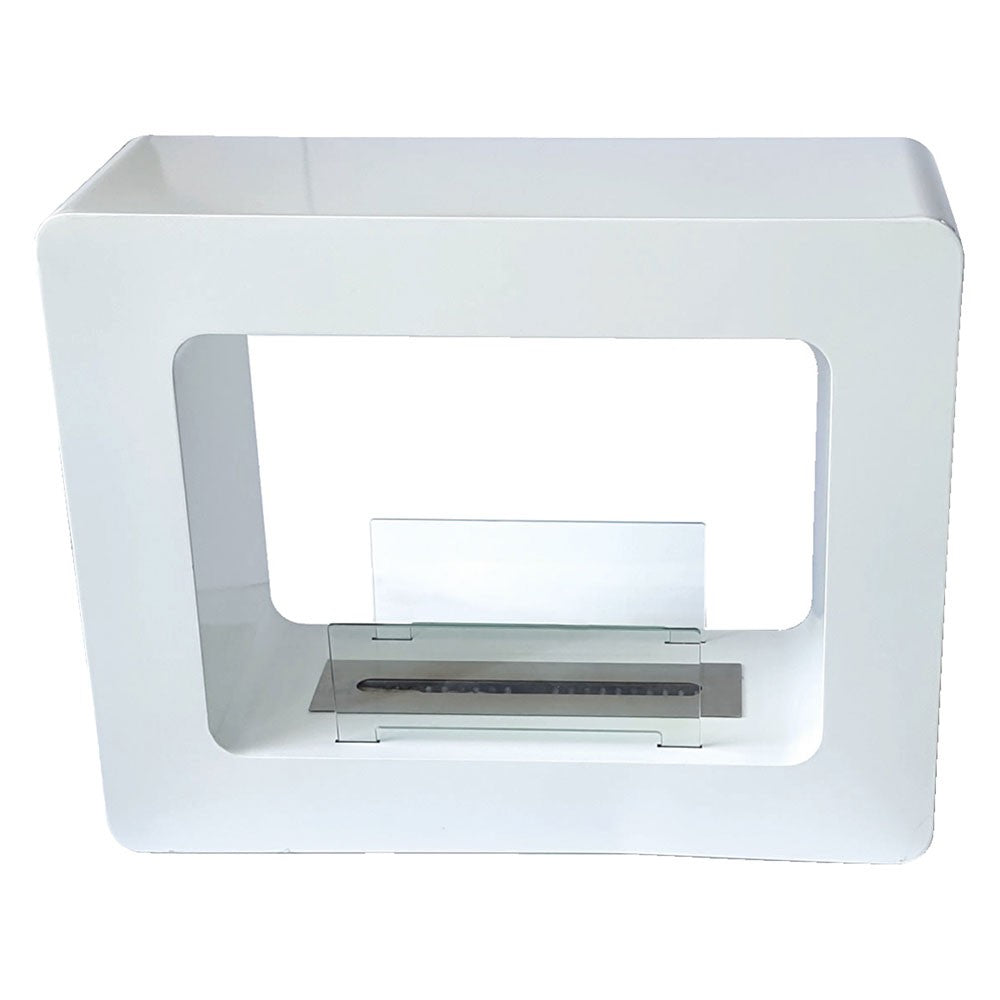 BIOCAMINO DA PAVIMENTO 'TIKAL' kw 3 - colore bianco
