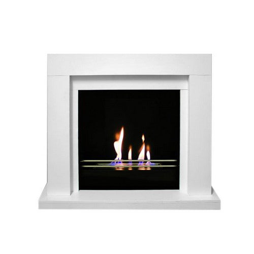 BIOCAMINO DA PAVIMENTO UDINE Misura: Bianco 2,5 kw
