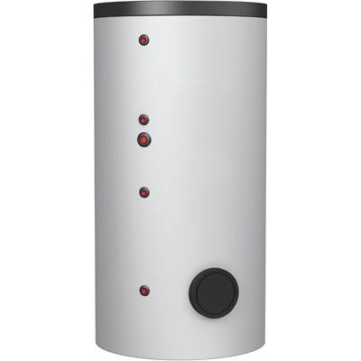 BOLLITORE IMPIANTI SOLARI CIRCOLAZIONE FORZATA LT.500 2 SCAMBIATORI Misura: lt. 500