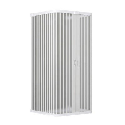 BOX DOCCIA 3 LATI A SOFFIETTO RID. MOD. CONO LINEA PLISSE' Misura: cm 95x95x95