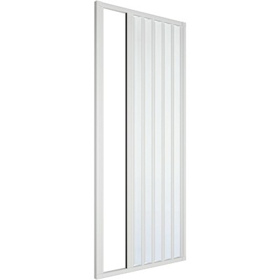 BOX DOCCIA A NICCHIA SOFFIETTO RIDUCIBILE MODELLO ONOFRIO LUX Misura: cm 65-80