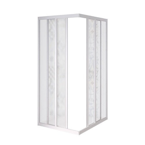 BOX DOCCIA ANGOLARE 2 LATI SYGMA ACRILICO Misura: cm 100x100