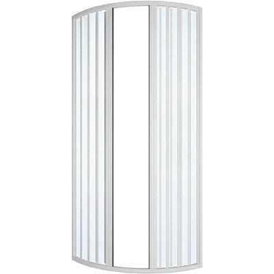 BOX DOCCIA CIRCOLARE A SOFFIETTO MOD. ILARIA LUX Misura: cm 73-75 Apertura Laterale R38