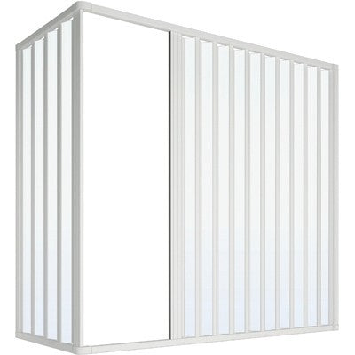BOX VASCA SOFFIETTO 2 LATI RIDUCIBILE MOD. MERY LUX Misura: cm 70 x 170