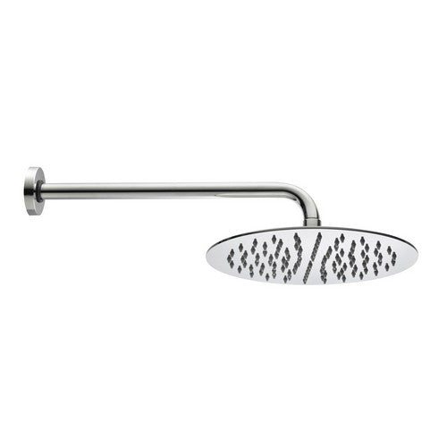 BRACCIO DOCCIA TETIS CON SOFFIONE TONDO Misura: Cromo - Diam. 30 cm