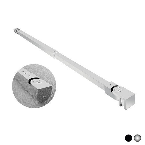 BRACCIO PER WALK IN QUADRO TELESCOPICO 2 TESTE SNODABILI Misura: cm 70-100 Nero