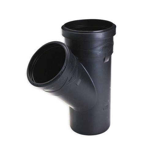 BRAGA PPR BLACK ULTRA SILENT 45° Misura: DN 32/32 45°