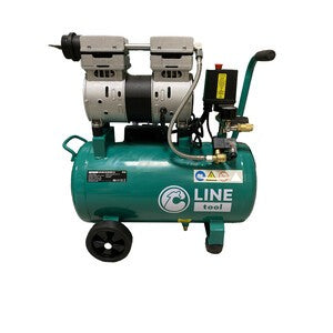 C COMPRESSORE OILLESS 24L 1HP 8 BAR SILENTAIRC-24