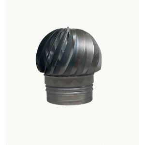 C FUMAIOLO GIREVOLE ZINCATO TONDO D 12 CM
