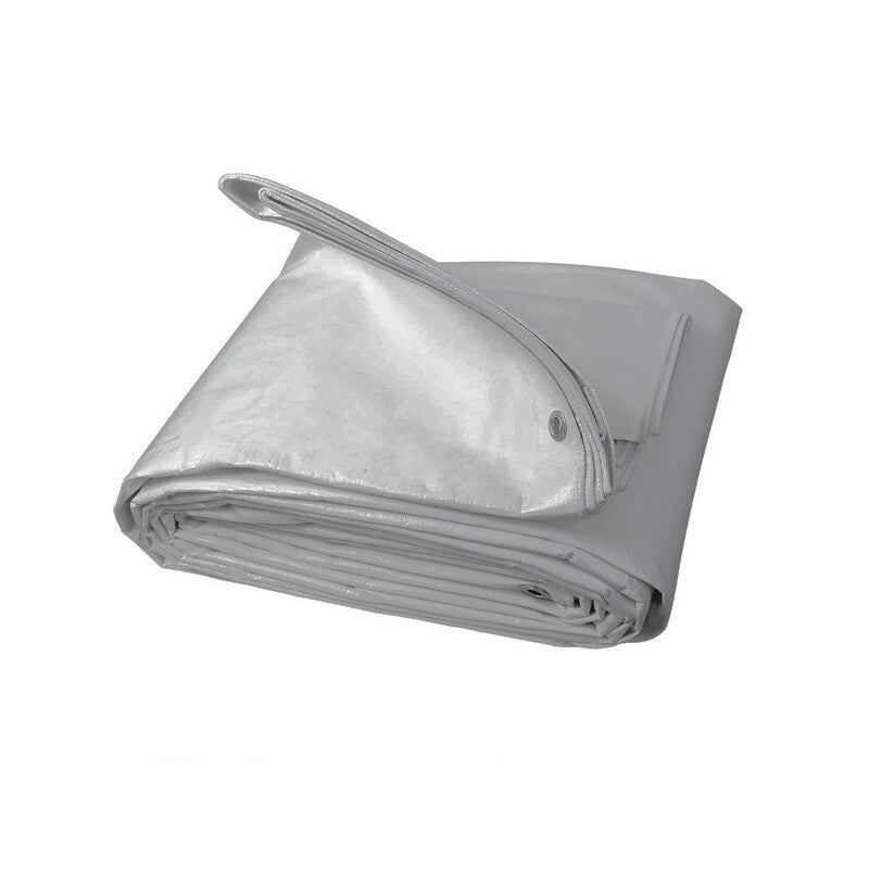 C TELO OCCHIELLATO PE USO ALIM.GRIGIO  2X 3M 200GR