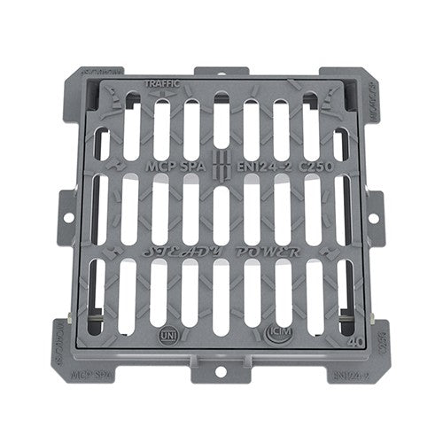 CADITOIA PIANA IN GHISA C250 Misura: cm 39 x 39
