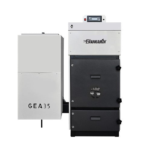 CALDAIA POLICOMBUSTIBILE 35 KW GEA Misura: 35 kW