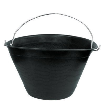 CALDARELLA IN PLASTICA NERA Misura: Diam. 34