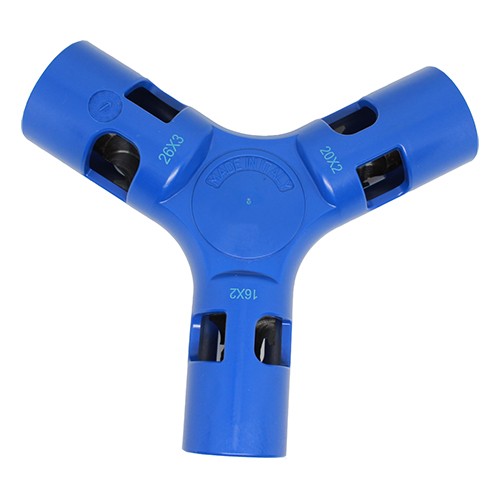 CALIBRATORE SBAVATORE PROFESSIONALE TRIPLO Misura: 16 - 26 mm