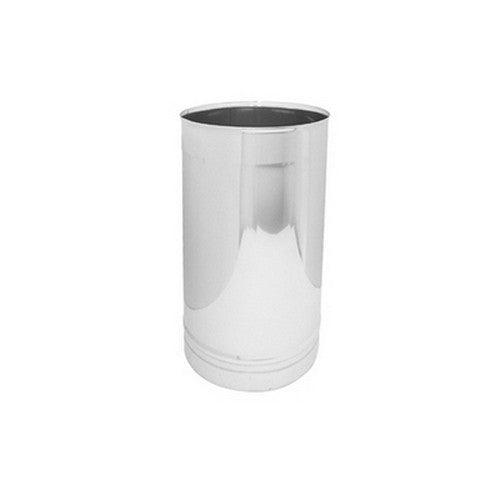 CANNA FUMARIA IN ACCIAIO 316L - ELEMENTO LINEARE DA MT 0.25 Misura: Diam. 50