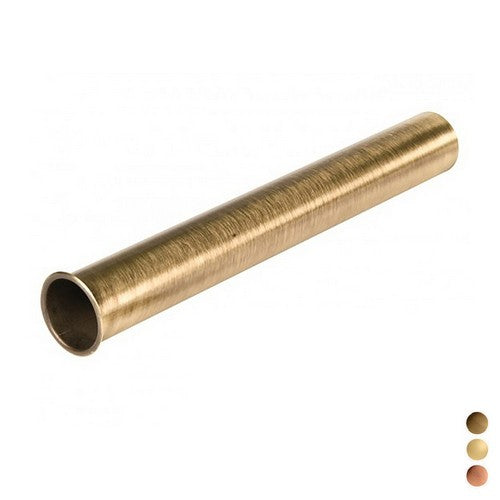 CANOTTO IN OTTONE CON FLANGIA Misura: D. 30x300 Dora./ Flangia 1"1/4