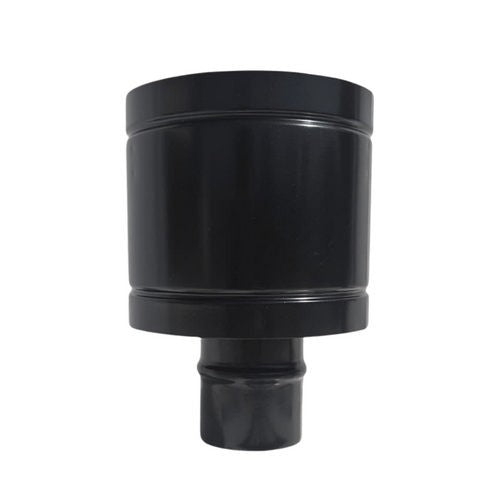 CAPPELLO ANTIVENTO INOX304 PER CANNE FUMARIE A PELLET NERO Misura: Diam. 100
