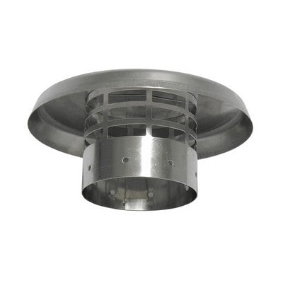 CAPPELLO IN ACCIAIO INOX LUCIDO DIAM.80 Misura: Diam.80