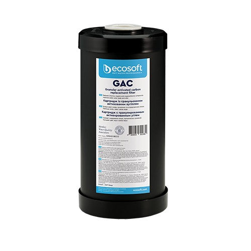 CARTUCCIA FILTRANTE GAC 4,5" ECOSOFT Misura: H. 20"