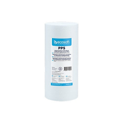 CARTUCCIA FILTRANTE PP 4,5" ECOSOFT Misura: H. 20" Micron 5