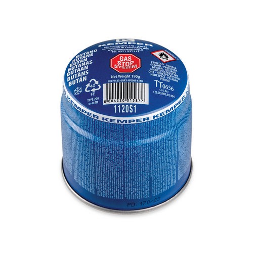 CARTUCCIA GAS UNIVERSALE CON VALVOLA GLS 206 Misura: 190 gr