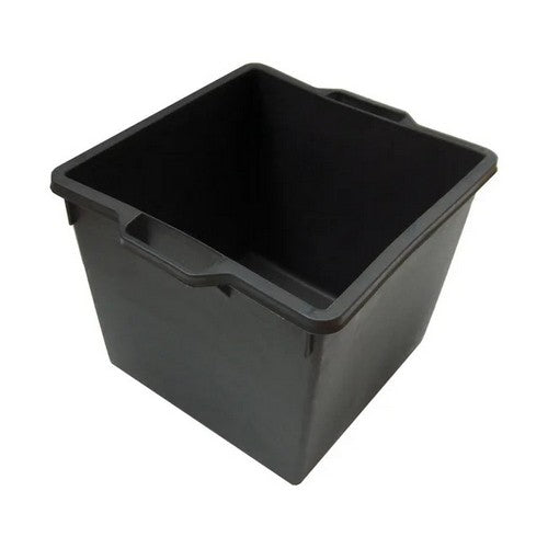 CASSA MACERIE QUADRATA IN PP NERO LT.40 Misura: mm 400x400x330