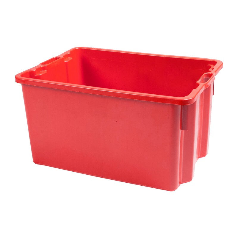 CASSETTA CHIUSA SOVRAPPONIBILE 50 L ROSSO