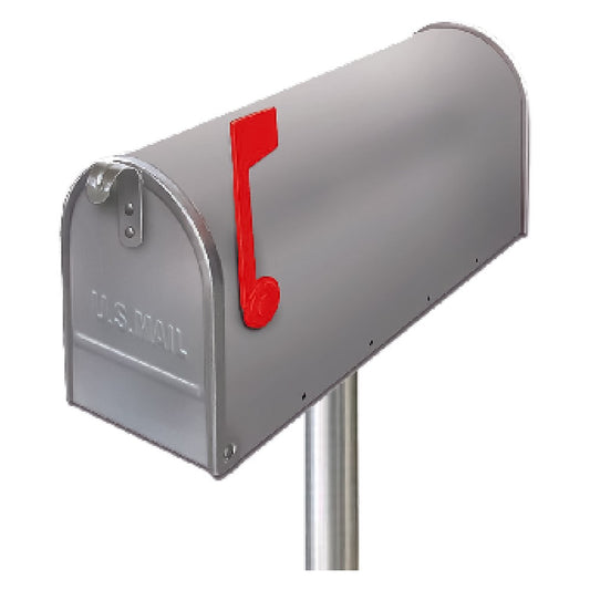 CASSETTA PORTALETTERE 'DAISY' cm 48 x 17 x 22 - verniciata argento
