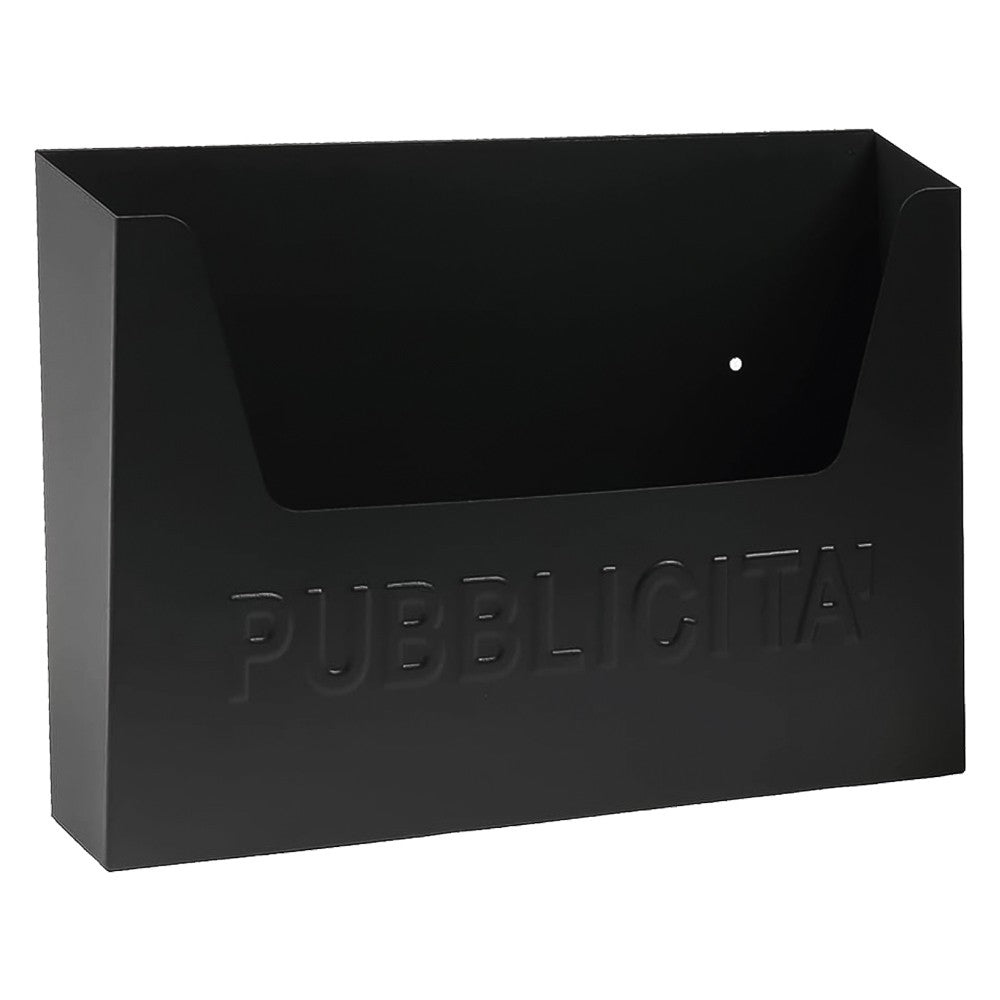 CASSETTA PORTAPUBBLICITA' 'ERICA' cm 35,5x8,5x H 26 - antracite