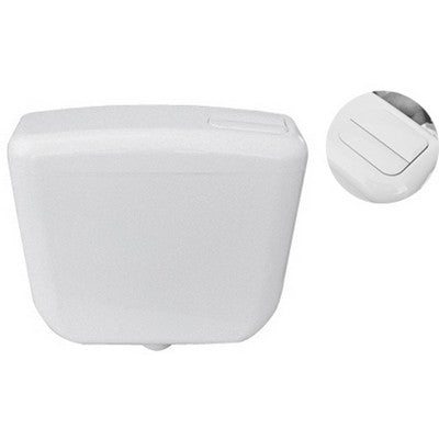 CASSETTA SCARICO DIANFLEX A ZAINO CON DOPPIO PULSANTE ECO Misura: Bianca; 3-6 lt