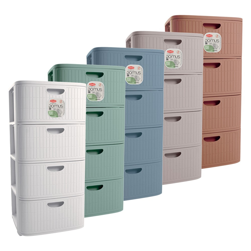CASSETTIERA 'DOMUS' dust white