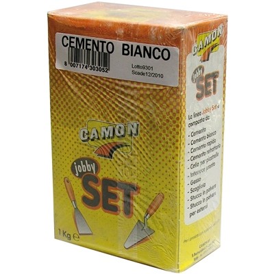 CEMENTO BIANCO IN BRIK JOBBY Misura: 1 Kg