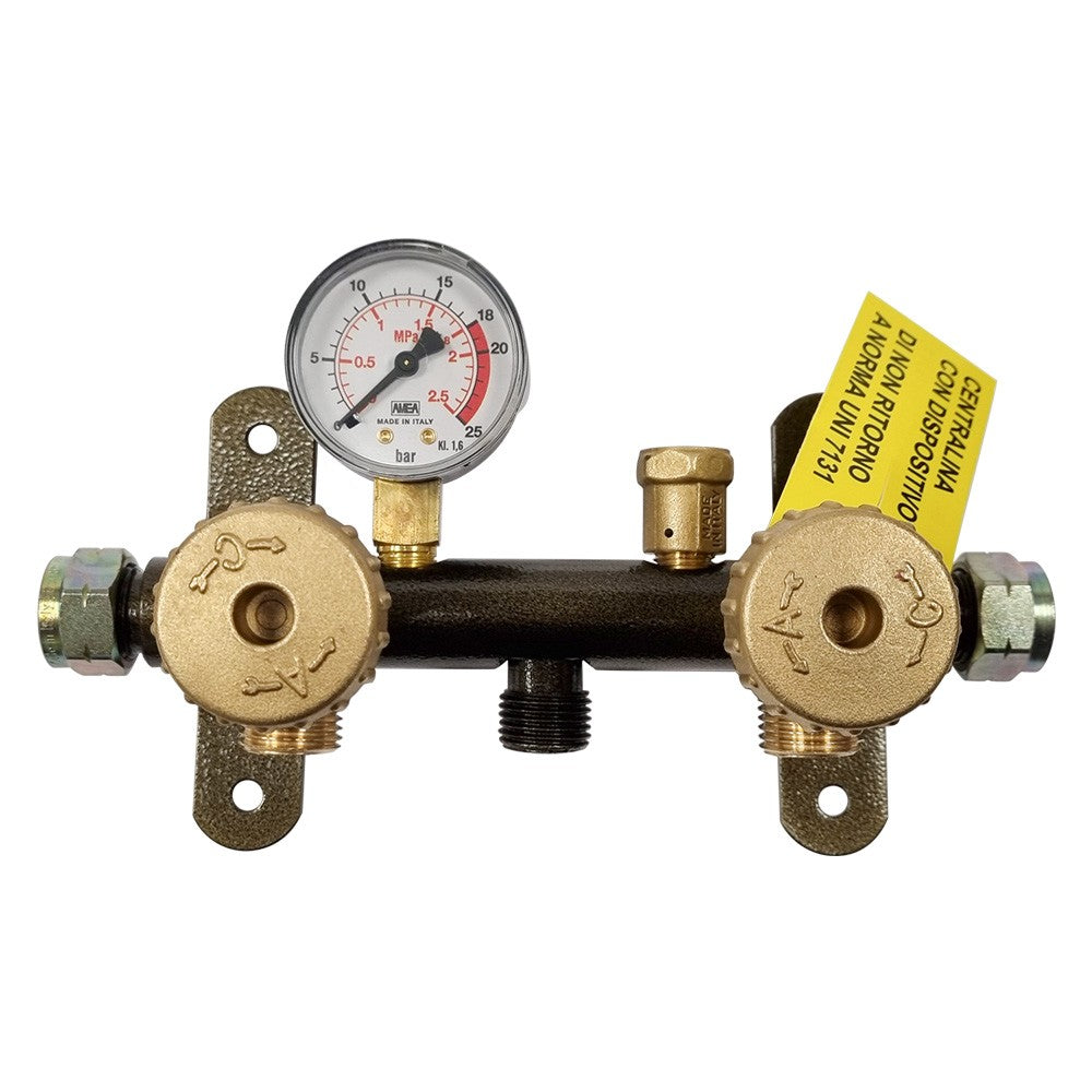 CENTRALINA MINI PER GAS 'KOMPACT' 2 uscite