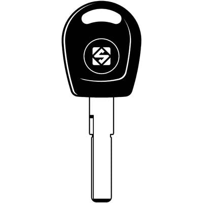 CHIAVE AUTO VOLKSWAGEN HU66P SILCA