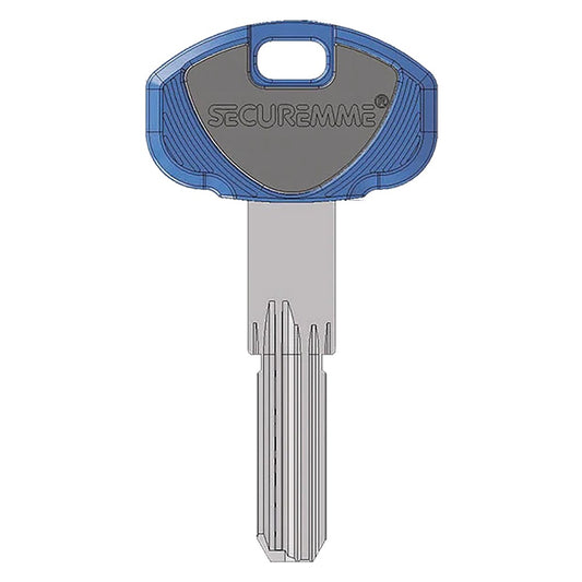 CHIAVE PER CILINDRO SERIE 'EVO K1' lunghezza 70,5 mm - testa 23 x 38 mm