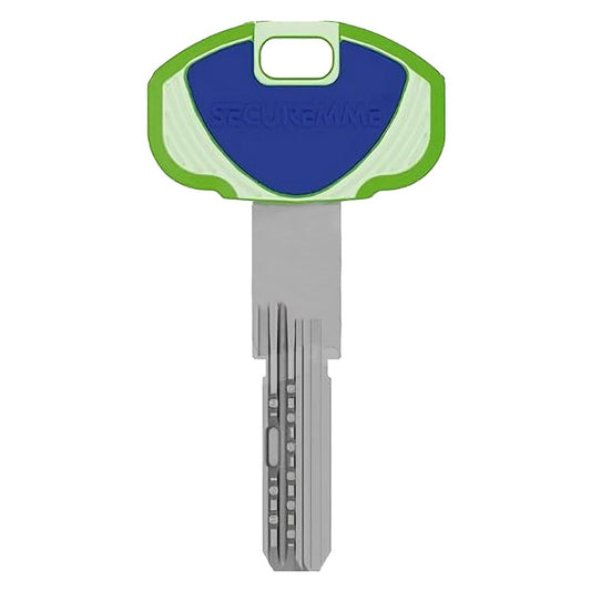 CHIAVE PER CILINDRO SERIE 'EVO K22' lunghezza 70,5 mm - testa 23,7 x 38 mm